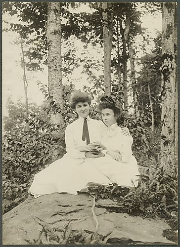 Adeline and Kate on Rock