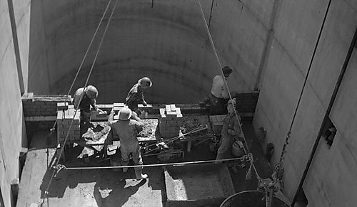 Kefover Shaft Construction Workers