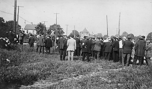 Gathering in a Field