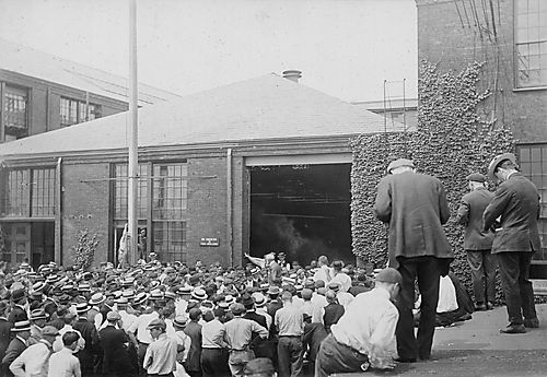 Congregation on Plant Grounds