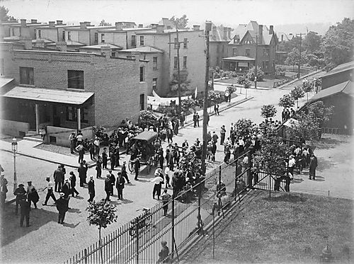 View of Strikers on Braddock Avenue