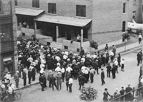 View of Strikers on Braddock Avenue