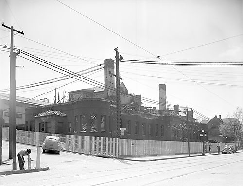 General Office View after Fire