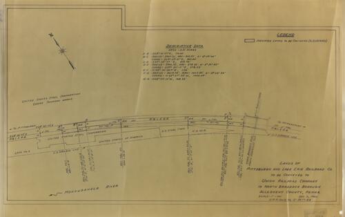 Land for Union Railroad Company