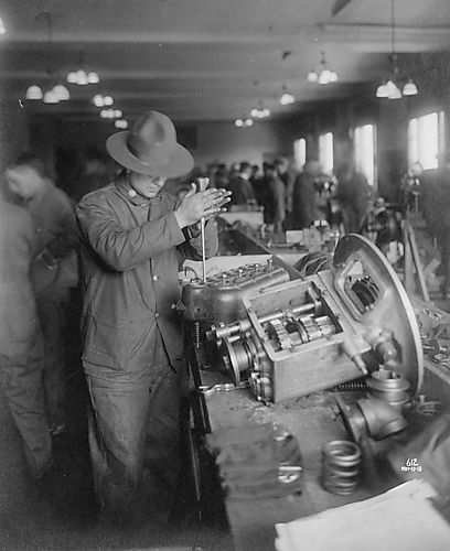 Grinding Valves for the Liberty Truck