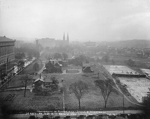 Cathedral of Learning Site Before Construction
