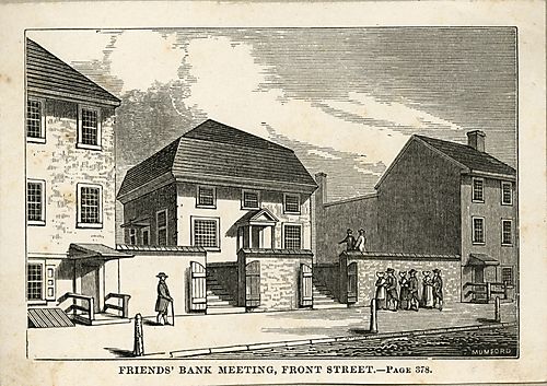 Friend's Bank Meeting Front St.