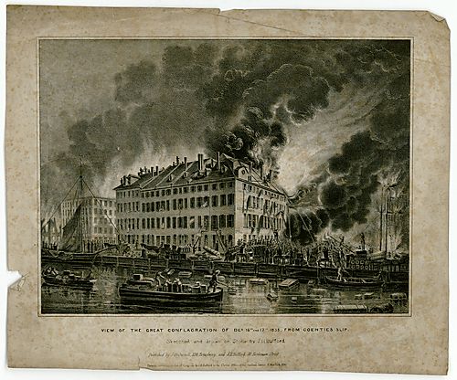 A view of the Great Conflagration