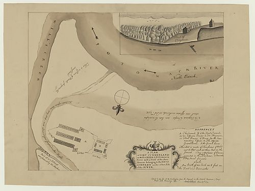 Plan of Fort Cumberland on Will's Creek
