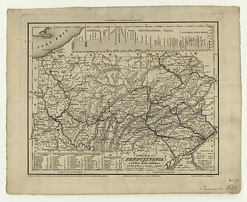 New Map of Pennsylvania