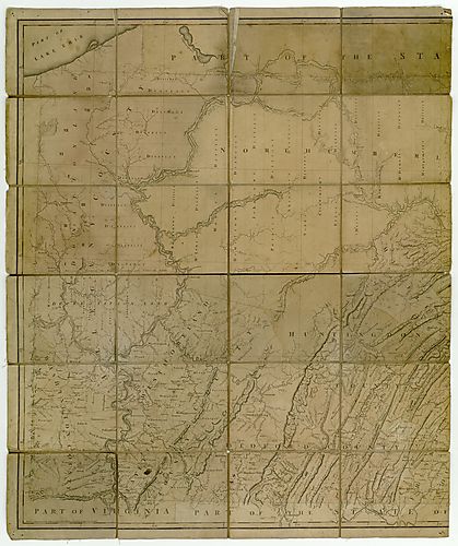 Map of the State of Pennsylvania - Sheet 1 of 2