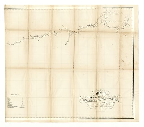 Map of the Rivers Huallaga, Ucayali &amp; Amazon-sh. 2