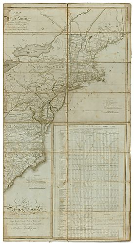 Map of the United States - Sheet 1 of 2