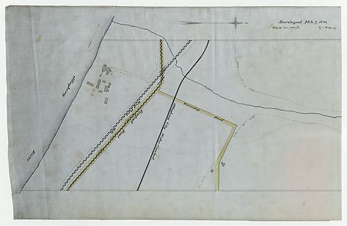Map of Darlington property & Guyasuta Run - Sh. 1