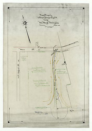 Plan of property in Sharpsburg Borough, Alleg. Co.