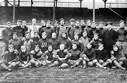 1905 WUP Football Players