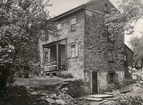 John Frew House, front and side
