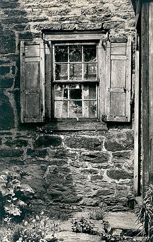 John Frew House, window
