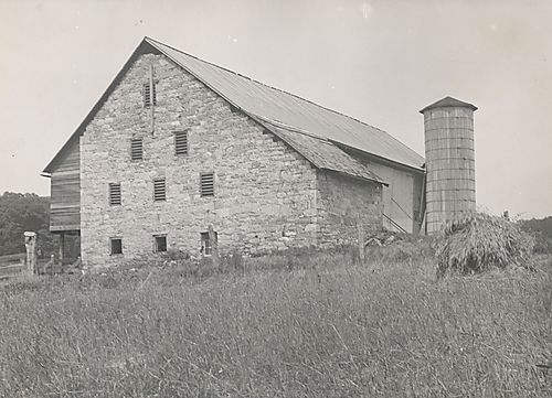 Hartley Barn, end