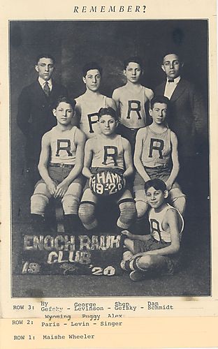 Enoch Rauh Club 1919-20
