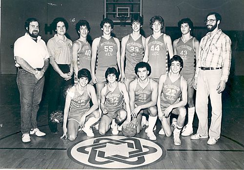 The 1982 JCC Boys' Varsity Basketball Team