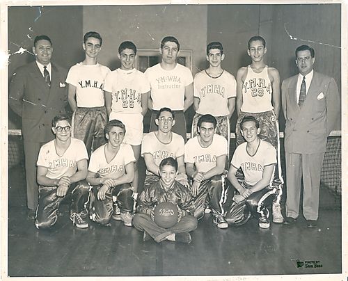 The 1952-53 YM&amp;WHA Boys' Basketball Team