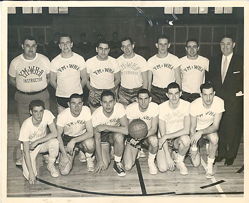 The 1958 YM&amp;WHA Boys' Basketball Team