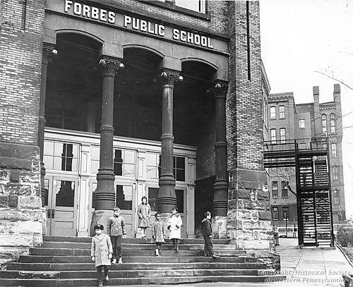 Outside of Forbes Public School