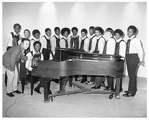 South Hills High School Group taping the Joe Negri "High School Talent Scene"