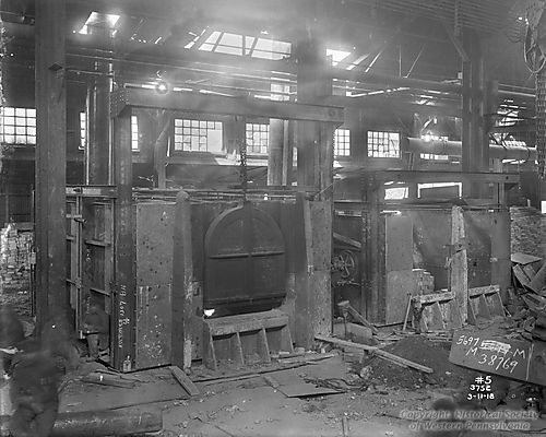 Interior of Forge Department