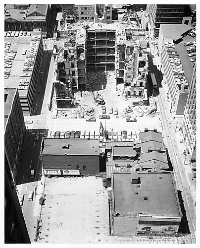 Demolition of the Old Post Office Building