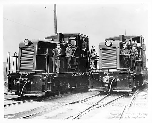 P.R.R. Diesel Switch Engine