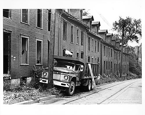 Strauss Street Homes before Rehabilitation