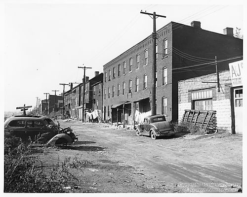 Section of Rankin before Redevelopment