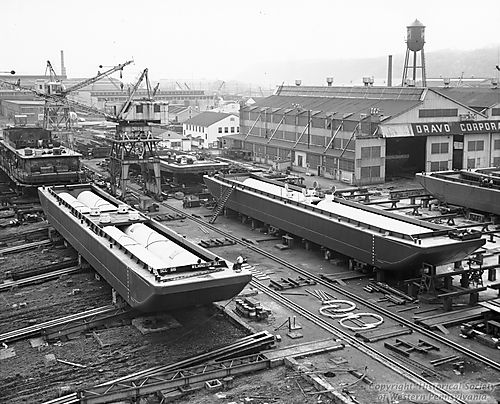 Dravo Corporation's Neville Island Shipyard