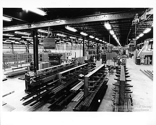 Interior of Westinghouse Electric Vehicle Plant