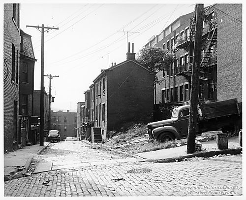 Lower Hill District before Demolition