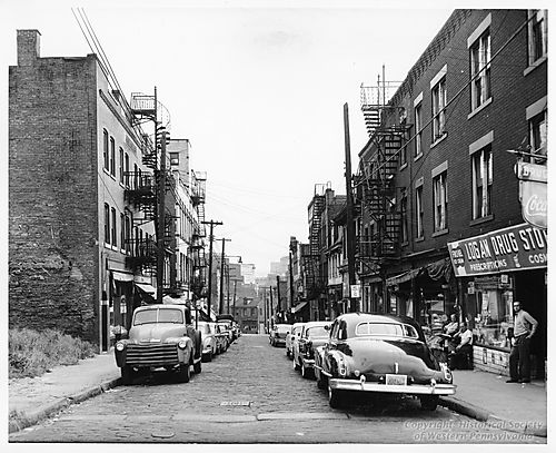 Lower Hill District before Demolition