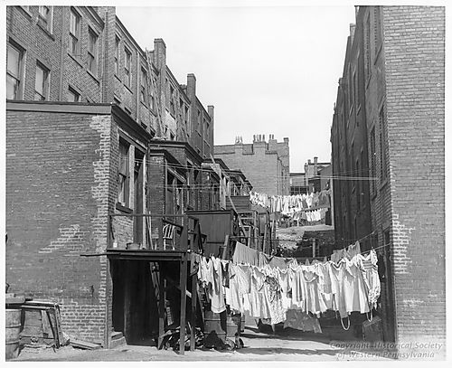 Lower Hill District Scene