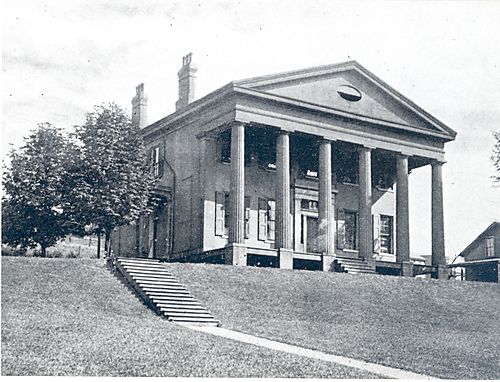Jacob Ewart's residence on Centre Avenue