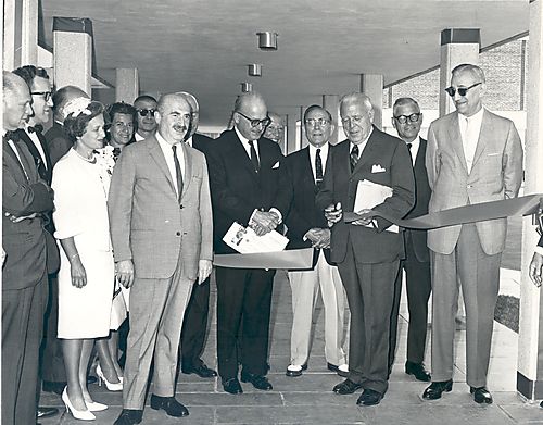 Ribbon-cutting at the Montefiore Hospital Samuel and Ettie Klein Frank Wing dedication
