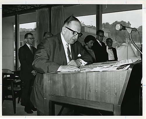 Dr. Herman Hailperin at Montefiore Hospital 