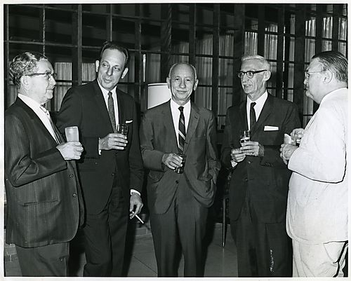 Doctors gathered at Montefiore Hospital event