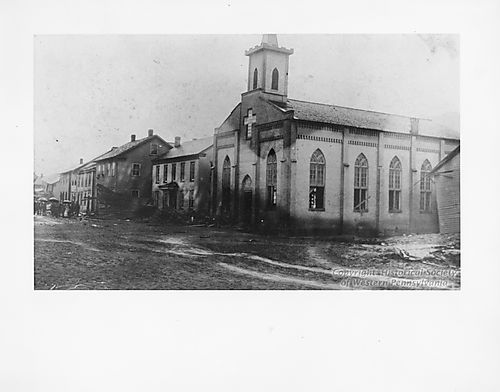 Church after Johnstown Flood