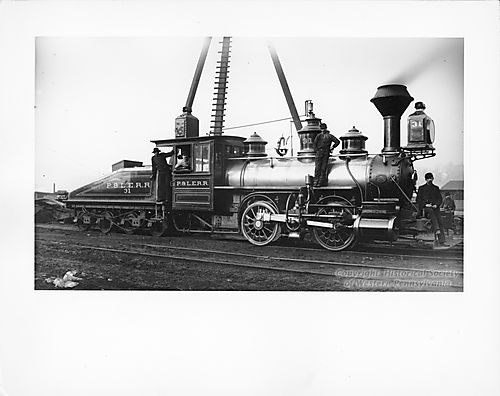P. &amp; L.E.R.R. Locomotive