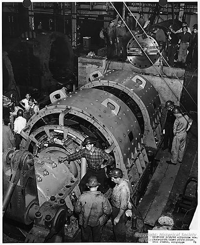 Installing Upper Motor Rotor