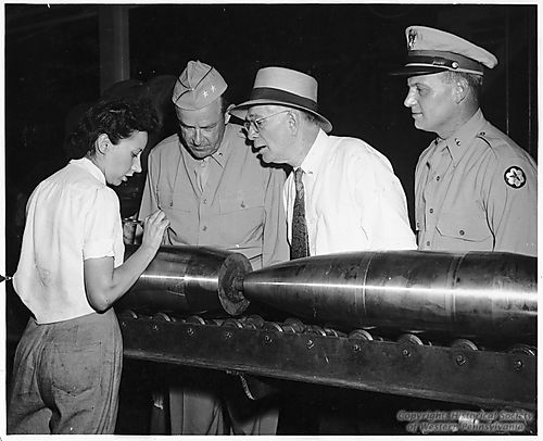 Inspection tour at McKeesport Works