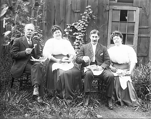 Mr. Kaller with Wife, James Lawton and Mrs. Murvin
