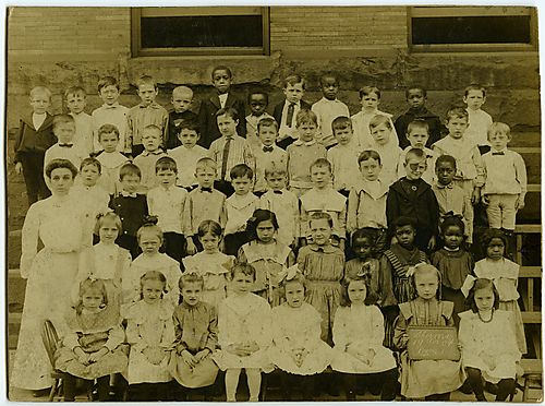 Francis Dorsey McKesson's class photograph from Sherman Avenue School