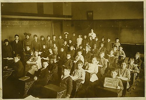 Ethel Dorsey Wright class photograph